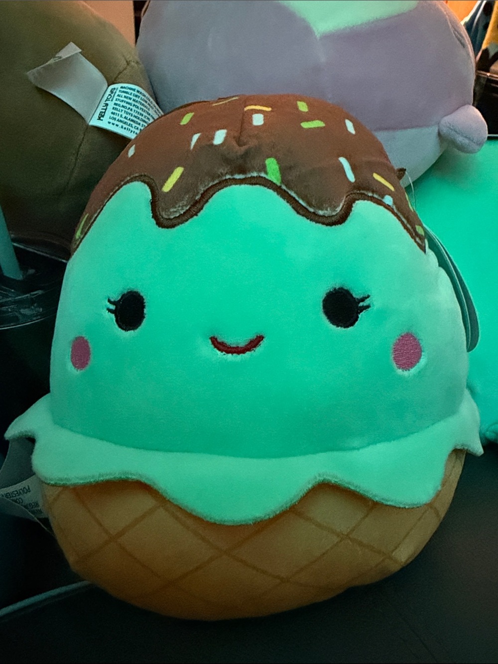 Squishmallow Maya 8" Mint Chocolate Ice Cream